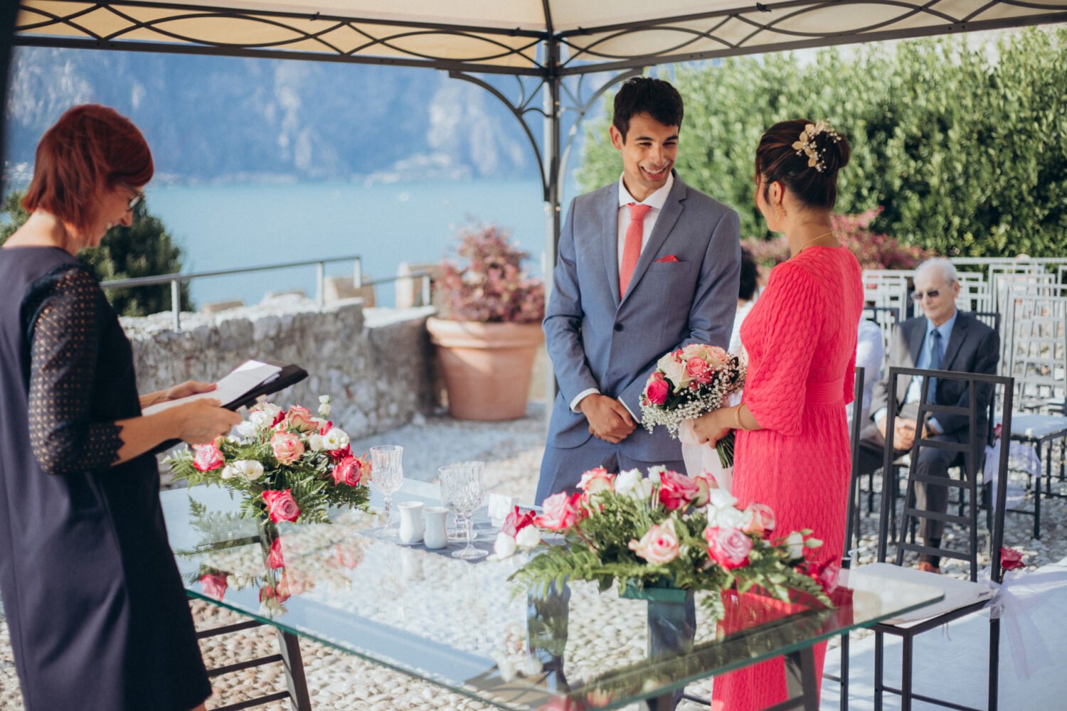 Wedding photographer in Malcesine on Lake Garda